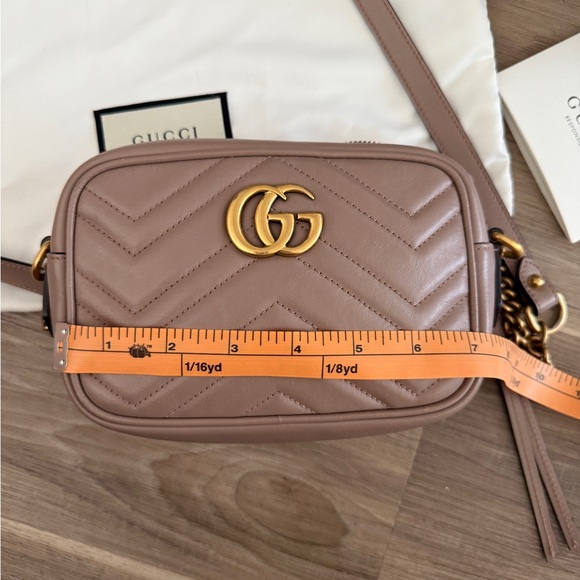 Gucci mini GG Marmont chain shoulder bag - Picture 11 of 11